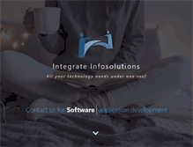 Tablet Screenshot of integrateinfosolutions.com